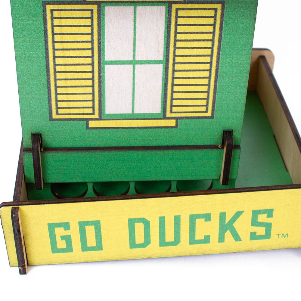Go Ducks, Spirit Product, Green, Tailgating, Home & Auto, Printed, UV colored ink, Bird Feeder, 953104
